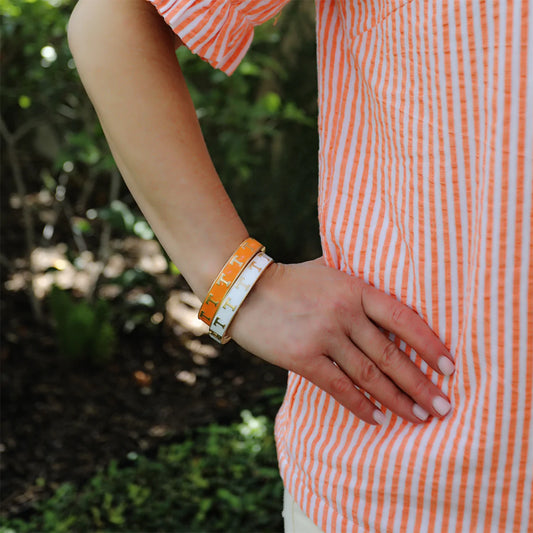 University of Tennessee Enamel Hinge Bangle