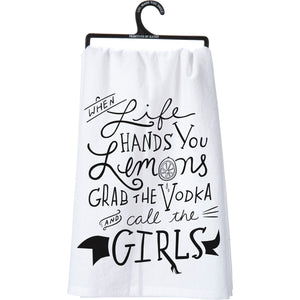 Dish Towel - Grab The Vodka And Call The Girls
