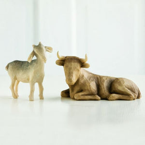 Willow Tree® Ox and Goat