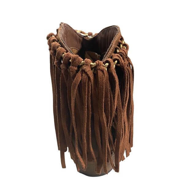 Very G Juno Fringed Ankle Bootie