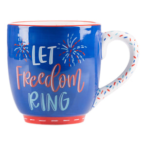 Let Freedom Ring / Navy Mug