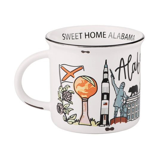 STATE OF ALABAMA CAMPFIRE MUG
