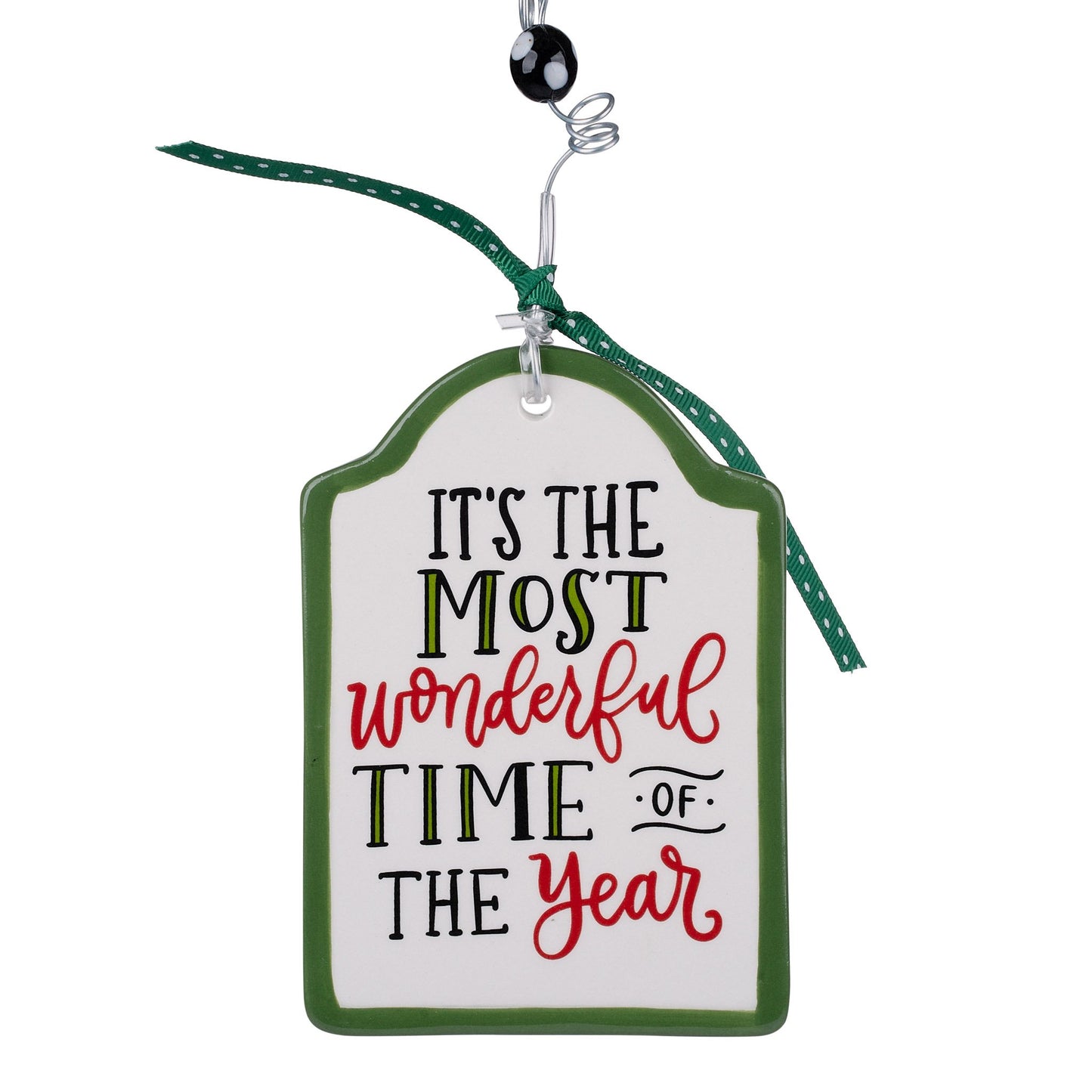 Most Wonderful Time of the Year Flat Ornament