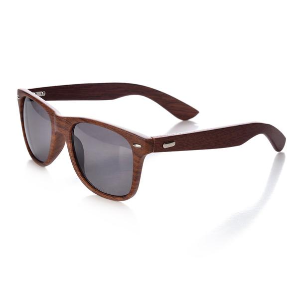 Wood Wayfarers Sunglasses with Bamboo Case