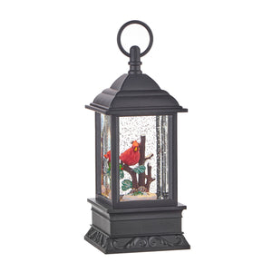 9.5" CARDINAL LIGHTED WATER LANTERN