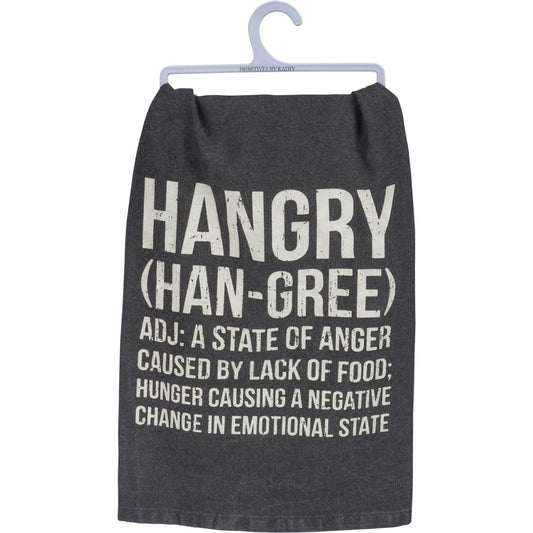 Dish Towel - Hangry