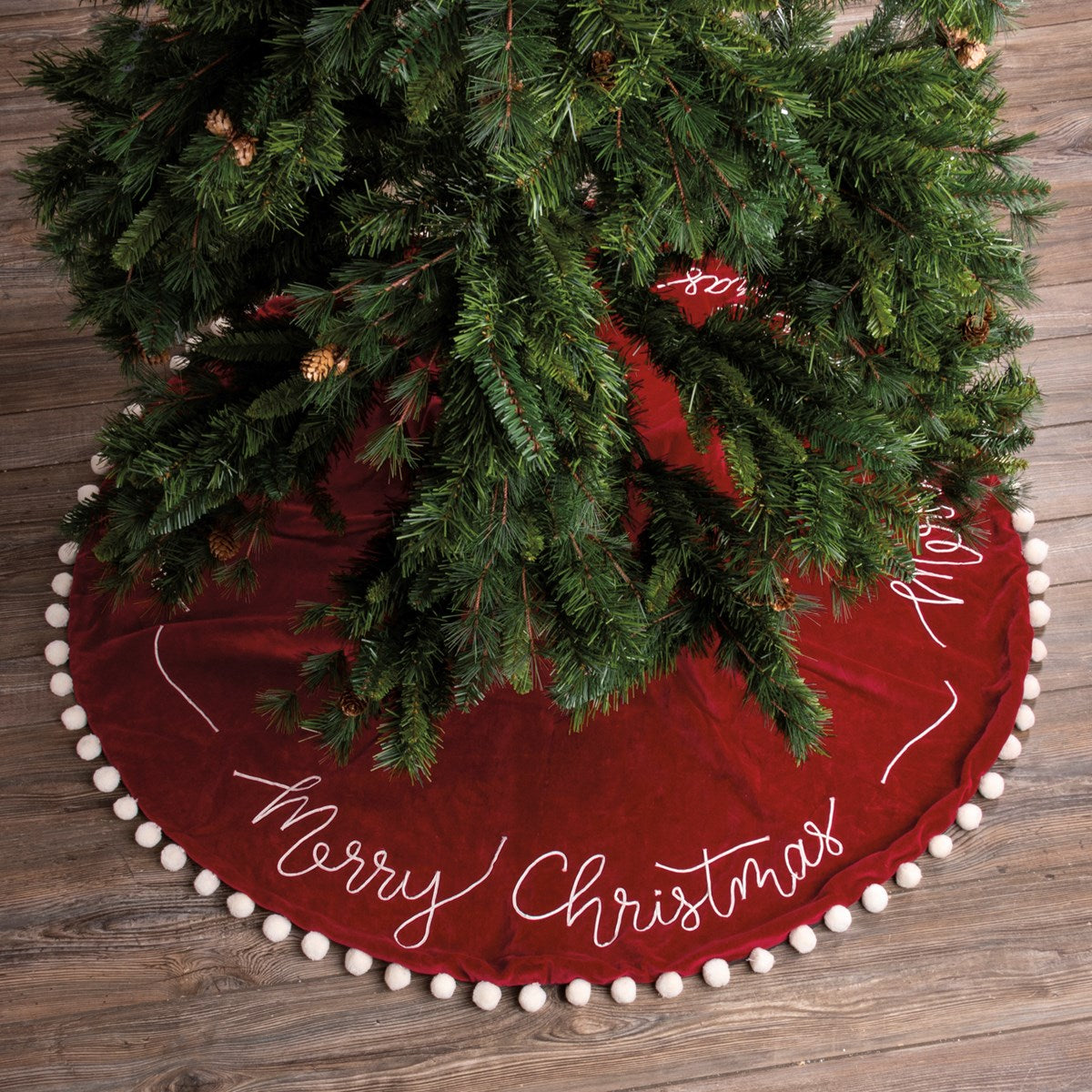 Tree Skirt - Merry Christmas