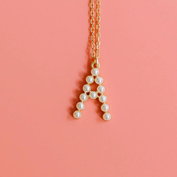 Pearl Initial Chadwick Necklace