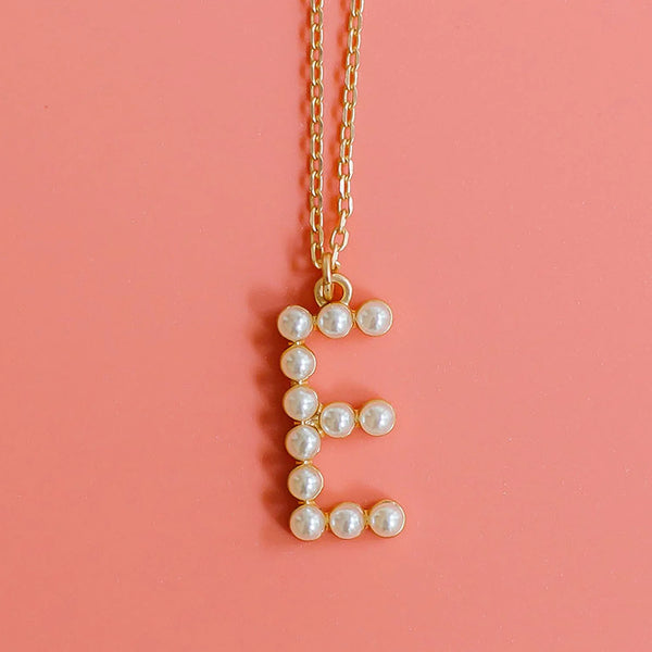 Pearl Initial Chadwick Necklace