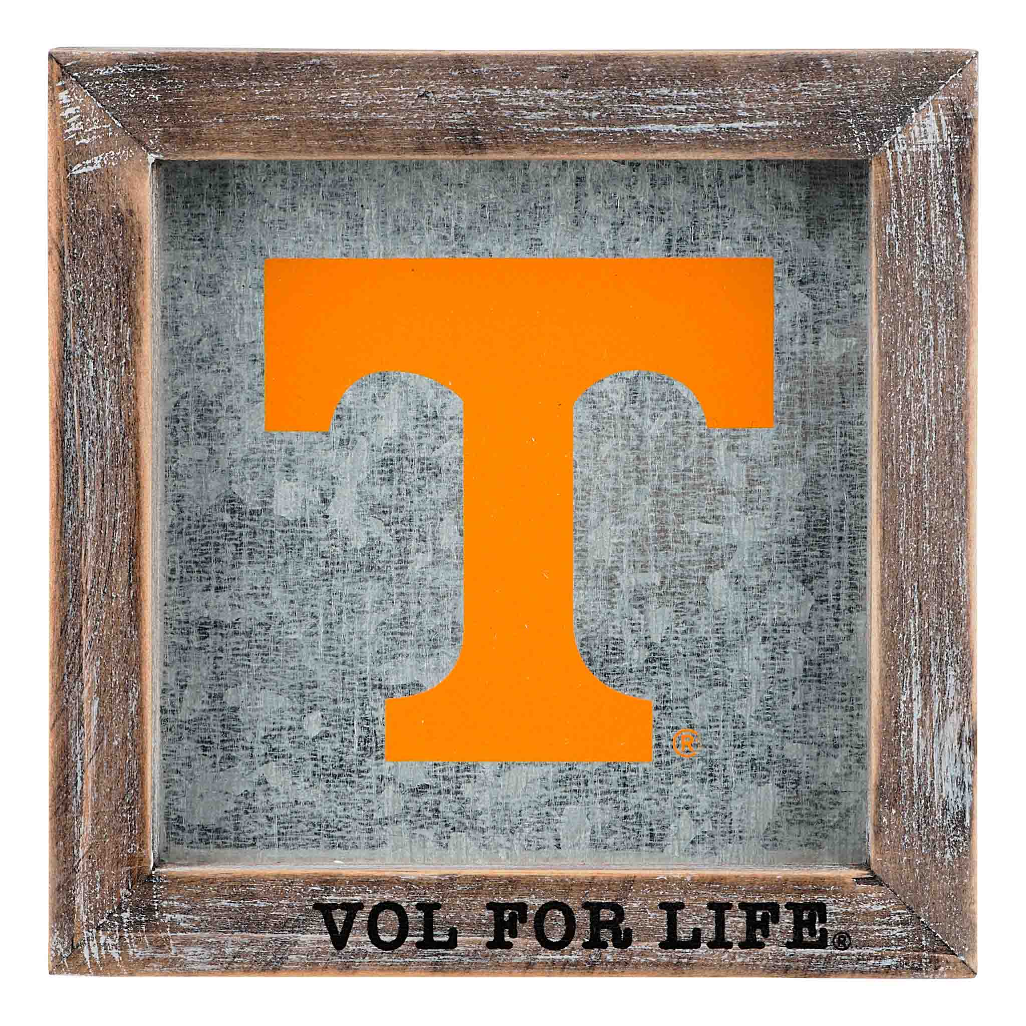 TENNESSEE VOL FOR LIFE LOGO TABLETOP SITTER