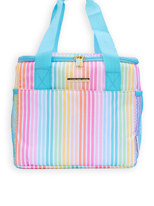 Sunset Stripe | Cooler Tote