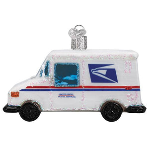 USPS Mail Truck Ornament