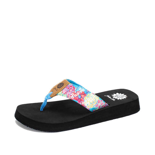 Frazzle Multi colored YellowBox Flip Flop