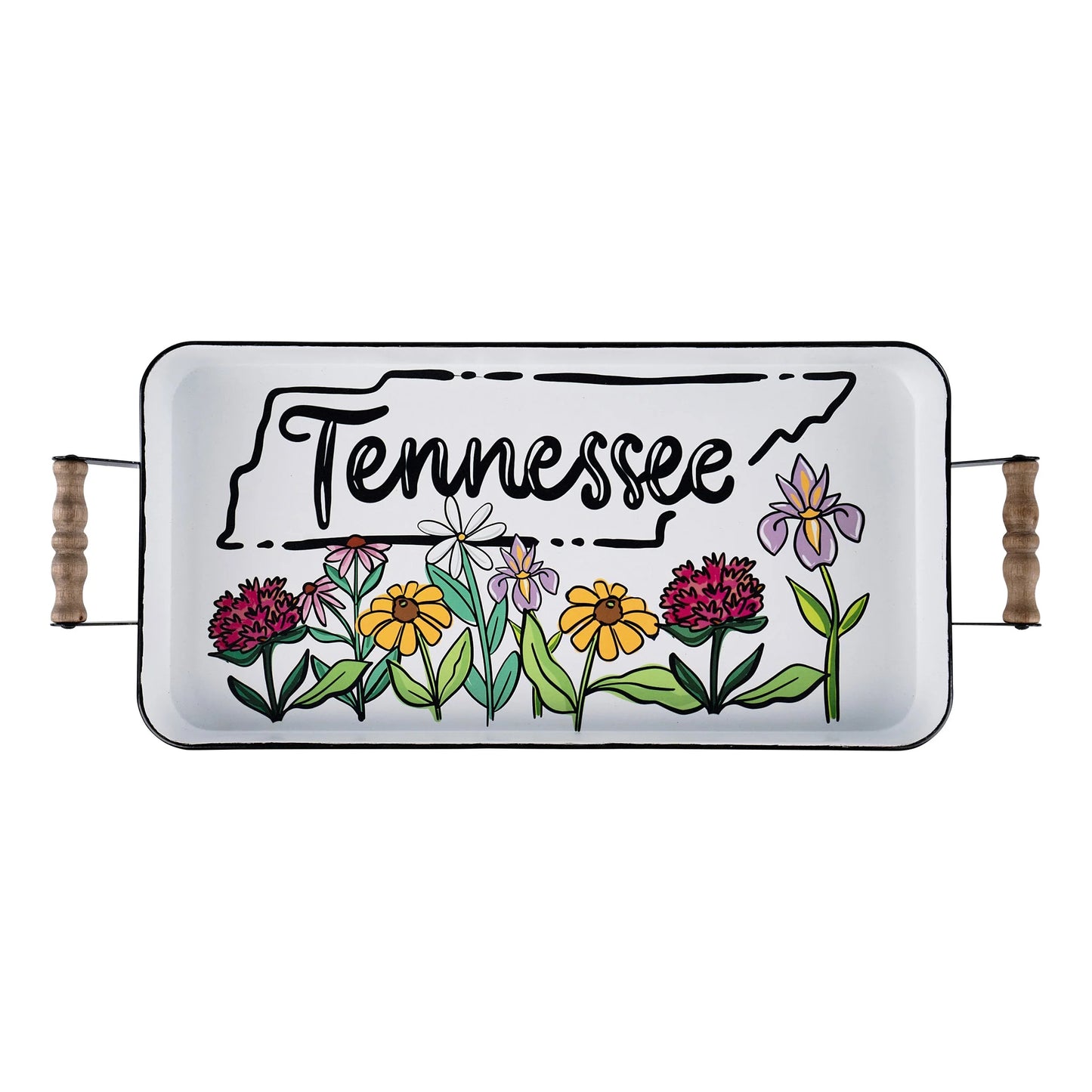 "Home Sweet Home" Tennessee Enamel Tray