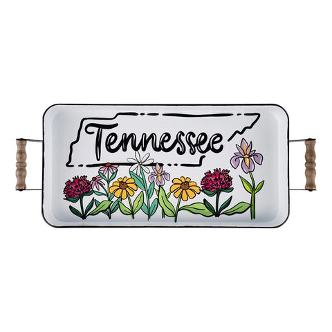 "Home Sweet Home" Tennessee Enamel Tray