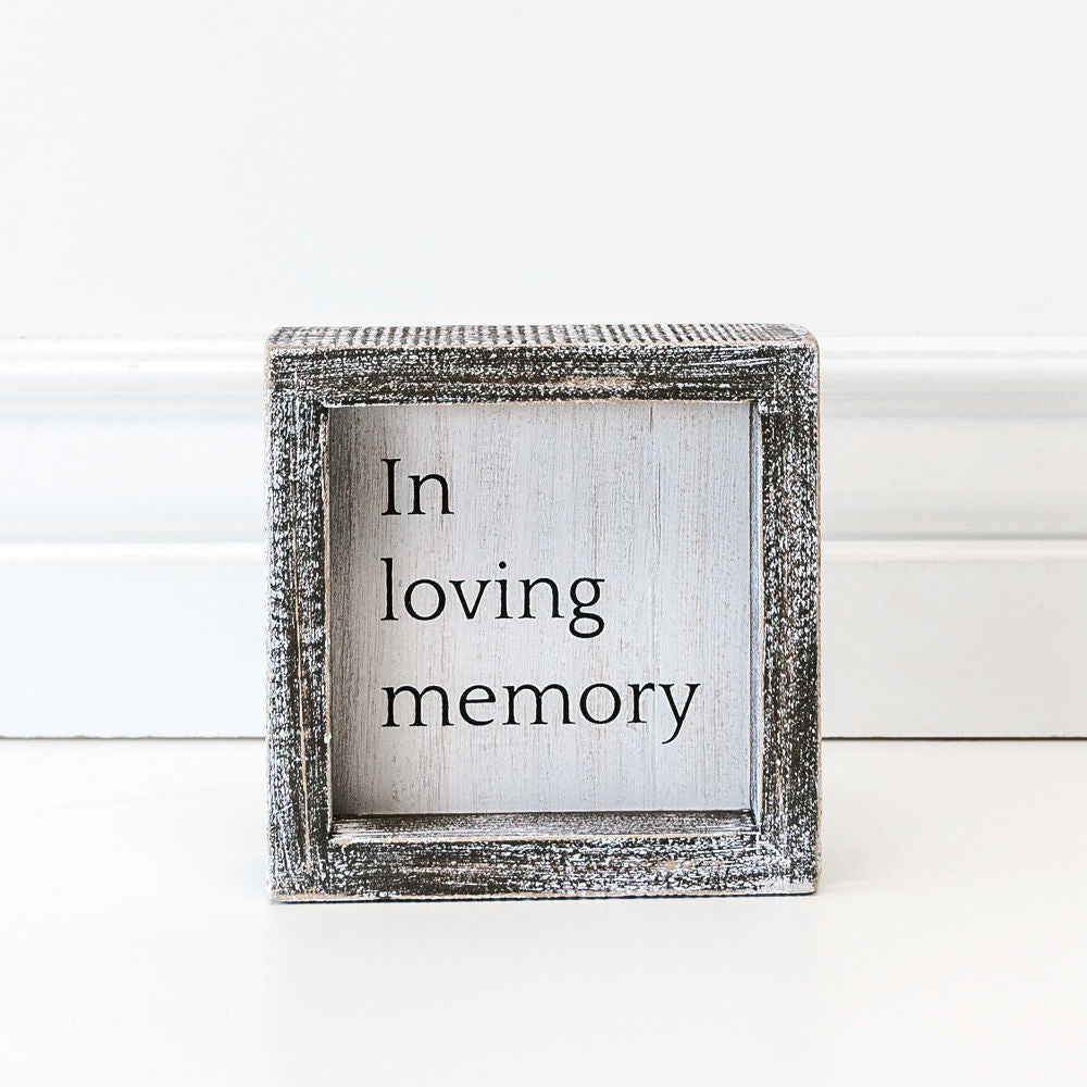 Framed Sign (In Loving Memory)