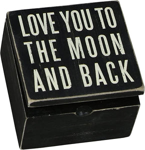 Hinged Box- To the Moon