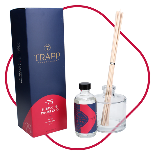 No. 75 Hibiscus Prosecco 4 oz. Reed Diffuser Refill