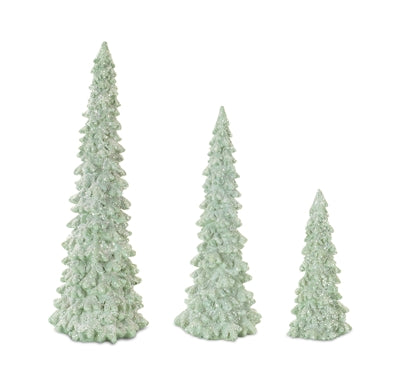 Set Of 3 Winter Trees