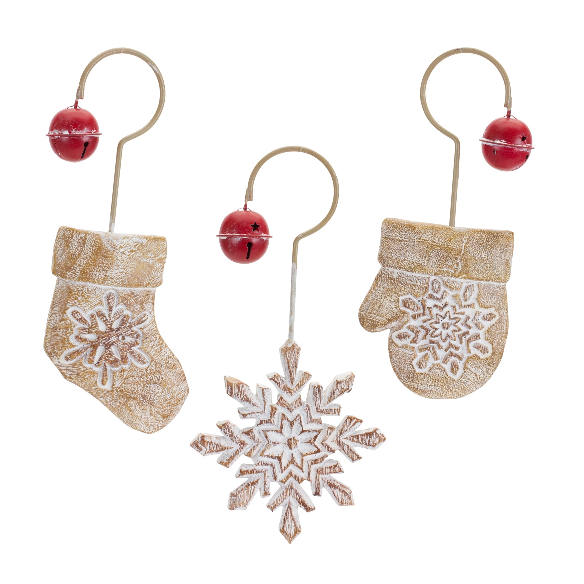 Stocking/Mitten/Snowflake Ornament
