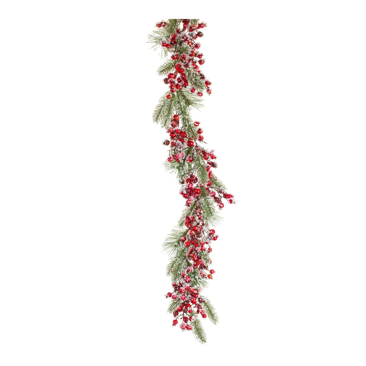 Iced Pine and Berry Garland