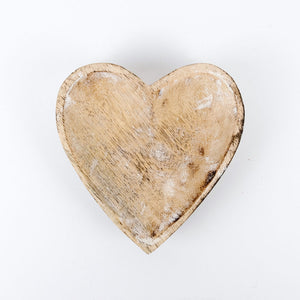 MNGO Wood Heart Tray