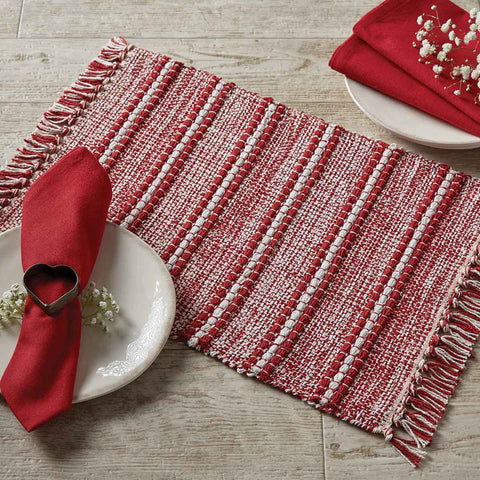 PEPPERMINT STRIPE PLACEMAT