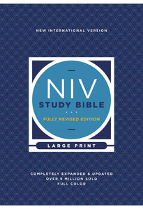 Red Letter NIV Study Bible, Fully Revised, Large Print, Hardcover