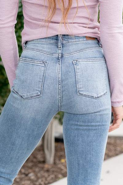 Judy Blue HR Skinny Heavy Destroy