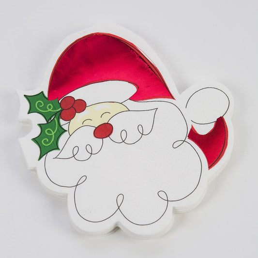 Santa Beverage Napkins