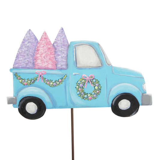 Pastel Truck w/ Tree