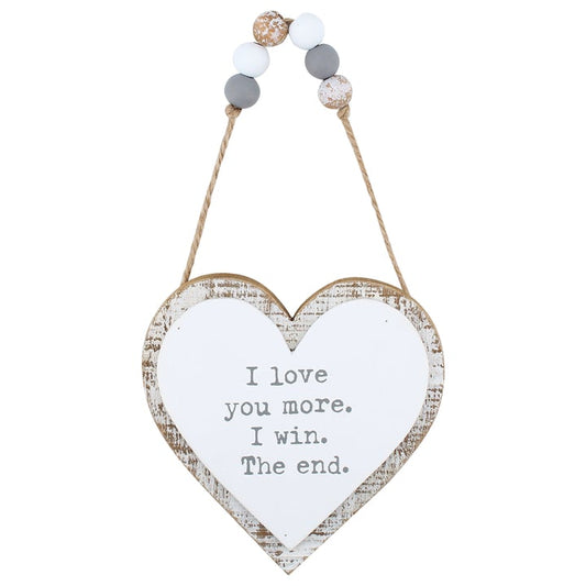 I Love You More. I Win. The End.