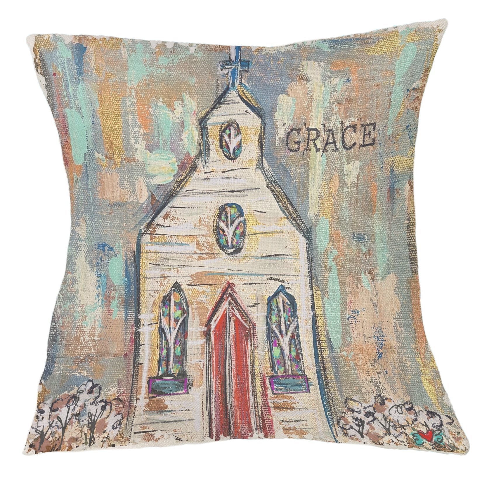Grace Church Pillow