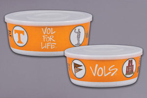 Go Vols Container with lead set of 2