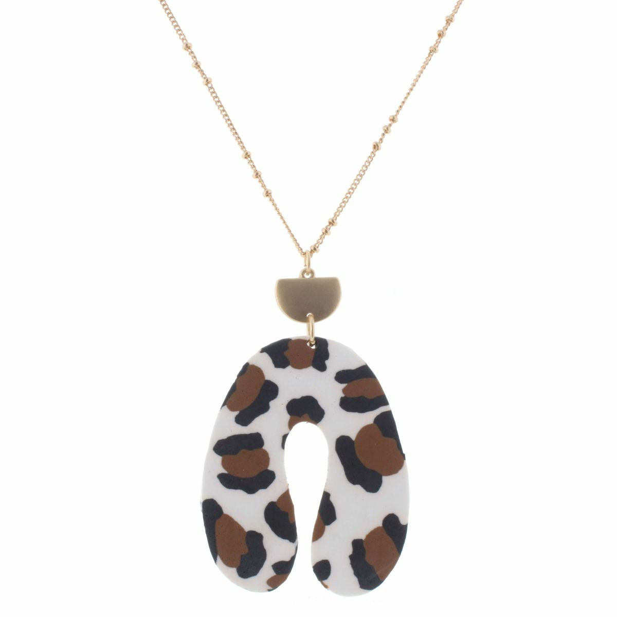 Leopard Arch Necklace