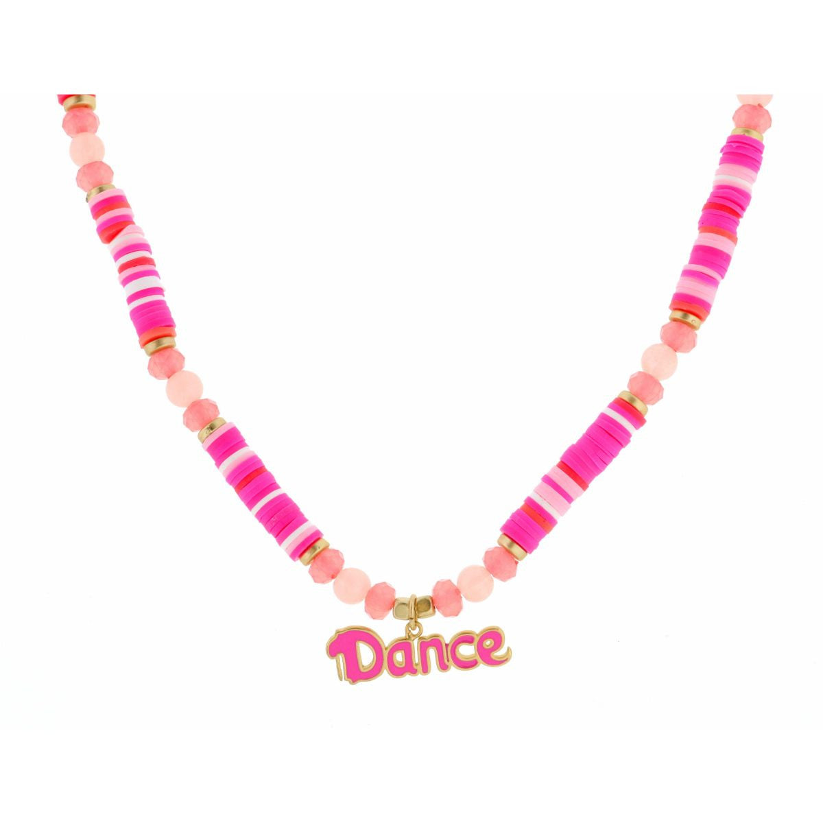 KIDS 14"   RUBBER SEQUINS NECKLACE, 2" EXT.