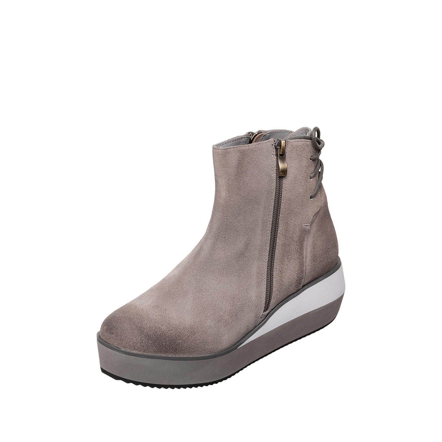 Antelope Light Grey Platform Bootie