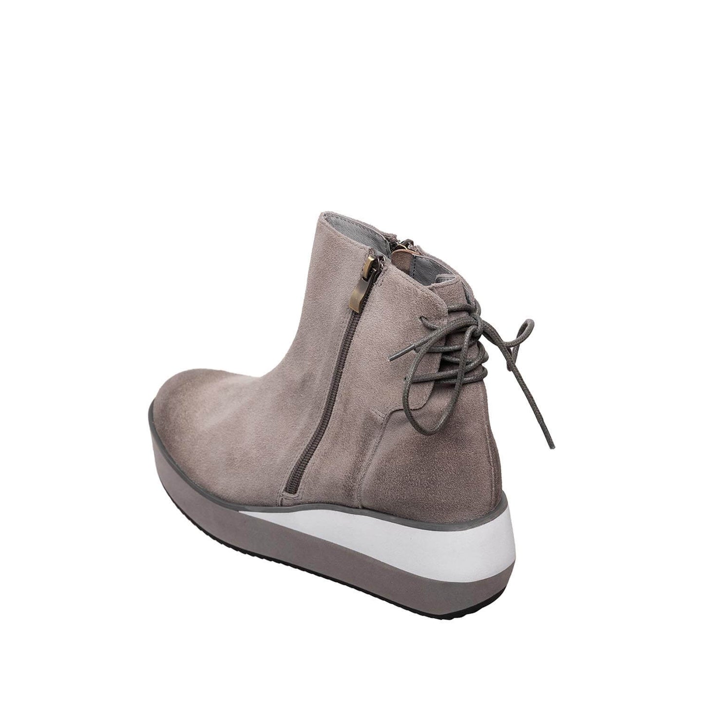 Antelope Light Grey Platform Bootie