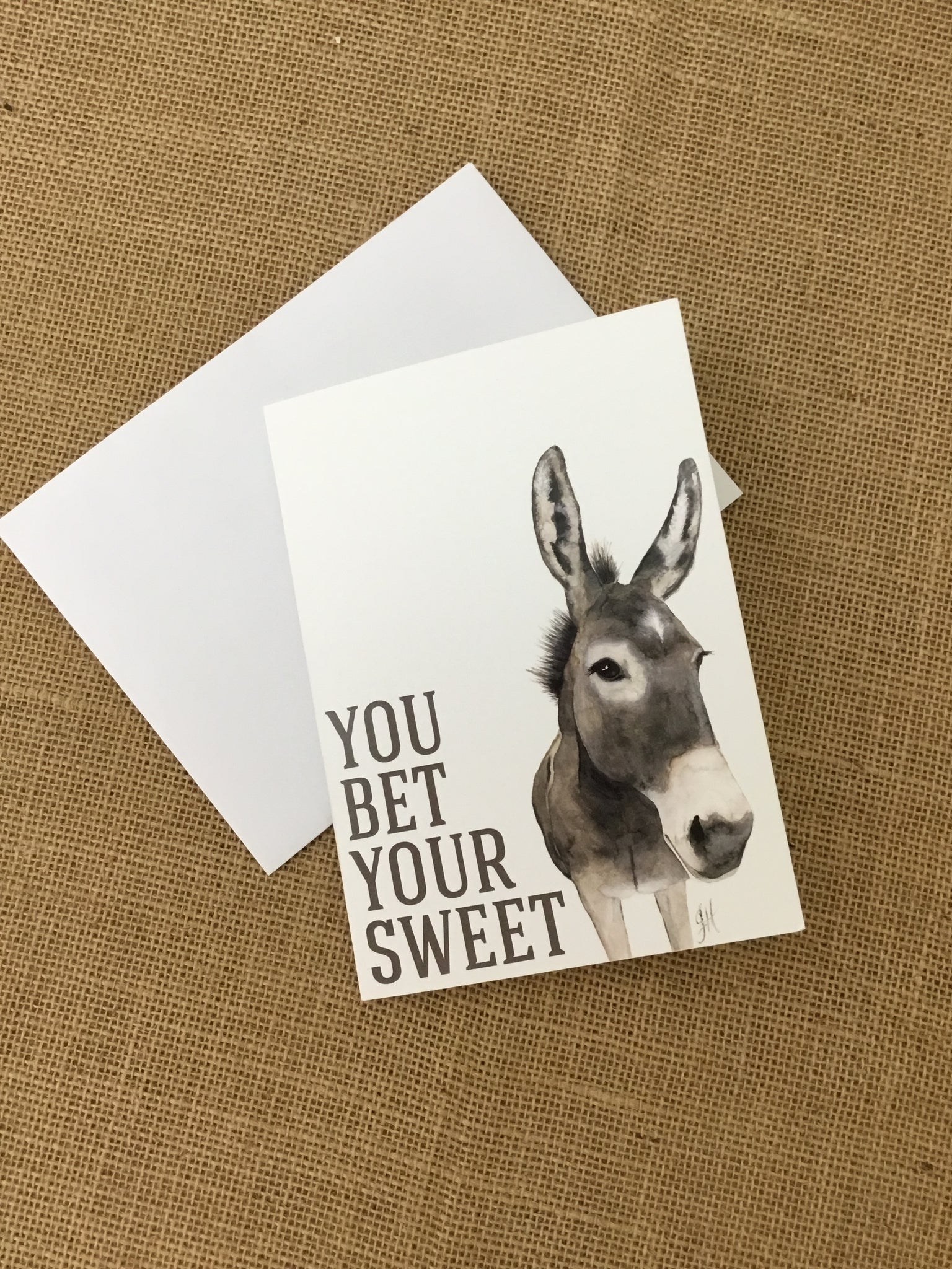 Bet Your Sweet Mule Card