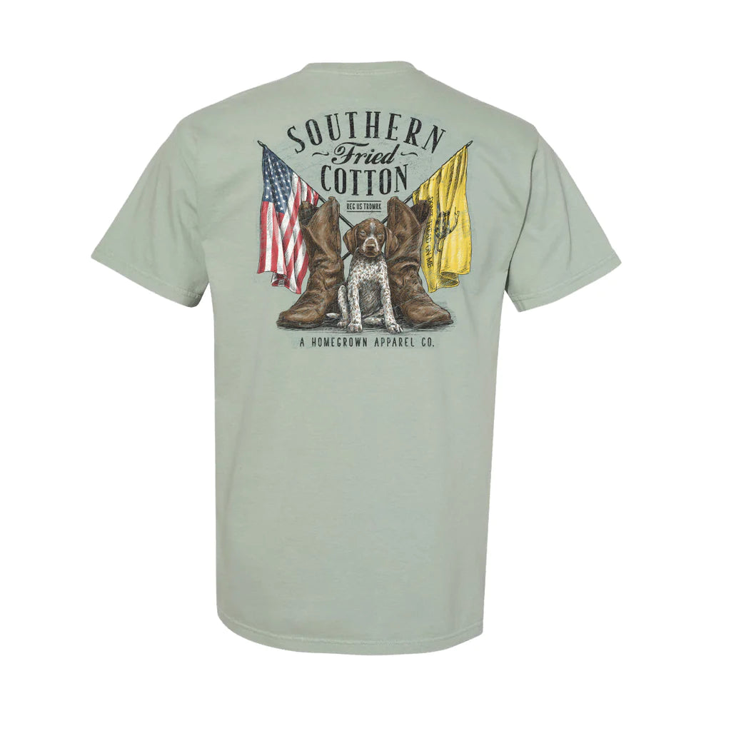 Pup & Flags T-Shirt