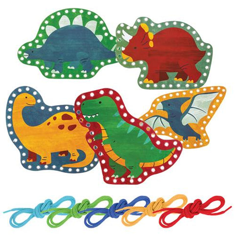 Lacing Card Sets Dino