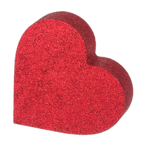 Red Glitter Heart