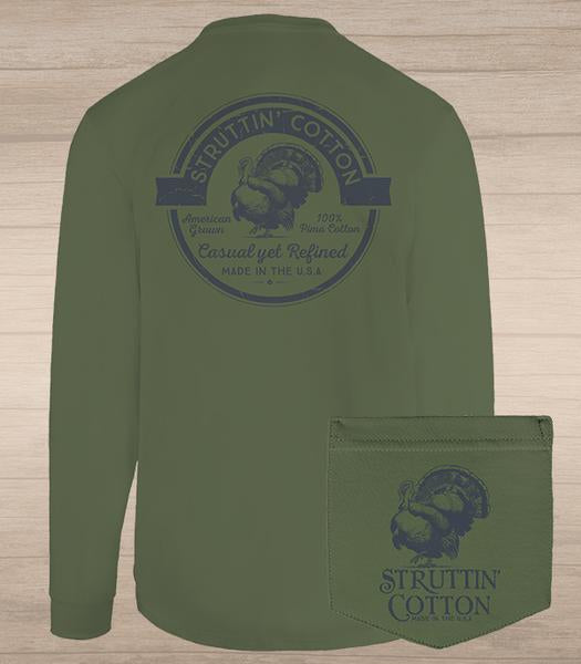 Vintage Logo LS Sage Green