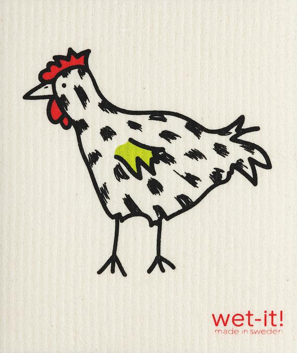 Wet-It! Chicken W/Black Spots