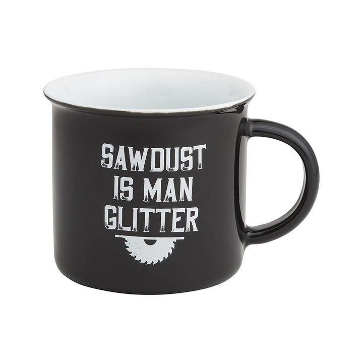 MAN GLITTER CAMP MUG