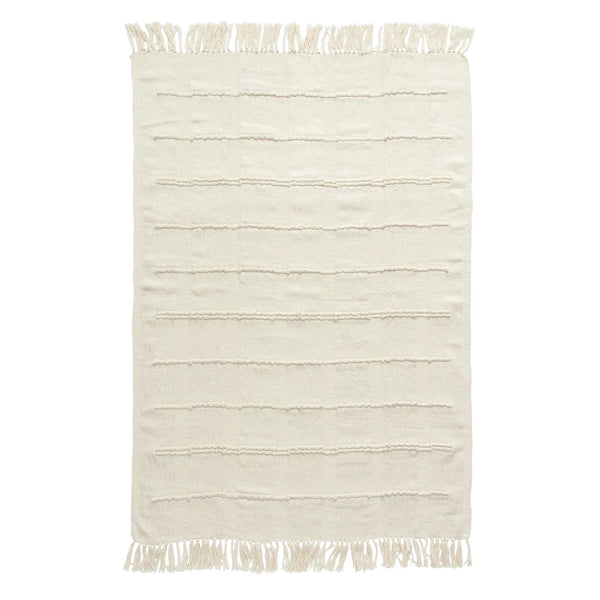 Cotton Blend Chenille Throw