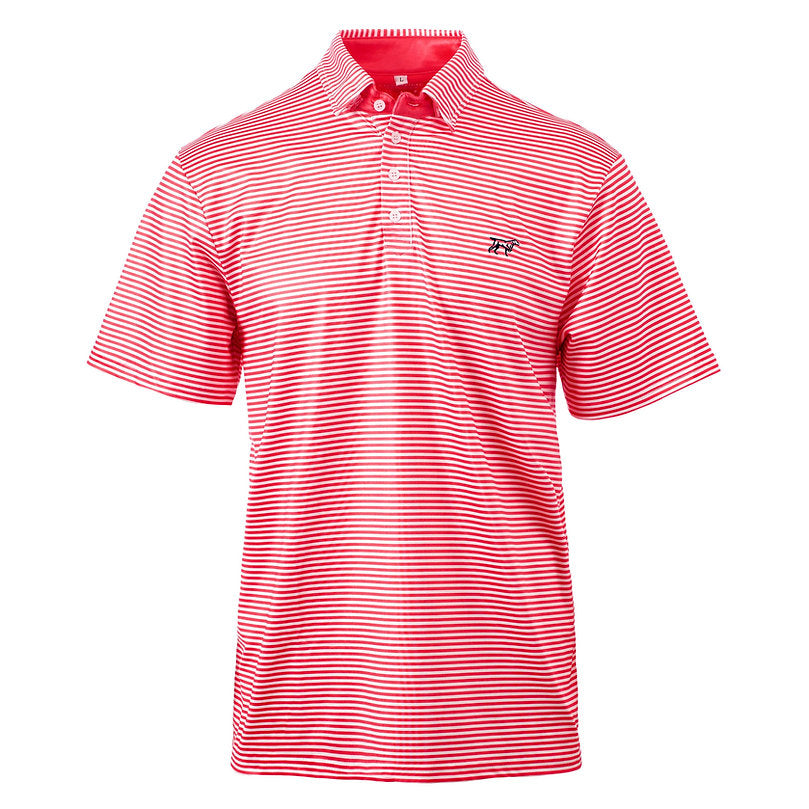The Marshall Performance Polo Red & White
