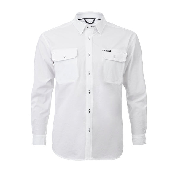 White LS Angler Shirt