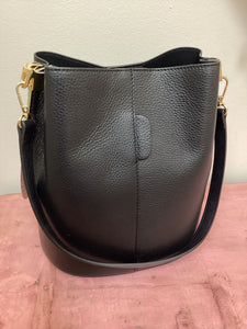 Genuine Leather Medium Bucket Bag