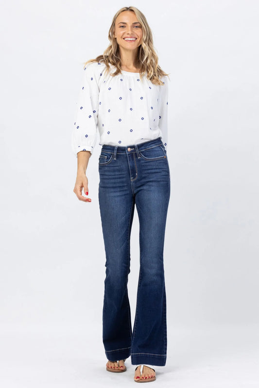 Judy Blue Hi Rise Trouser Flare